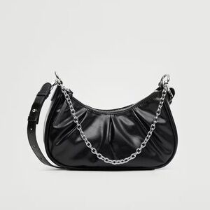 MANGO Chain Cross Body Bag
